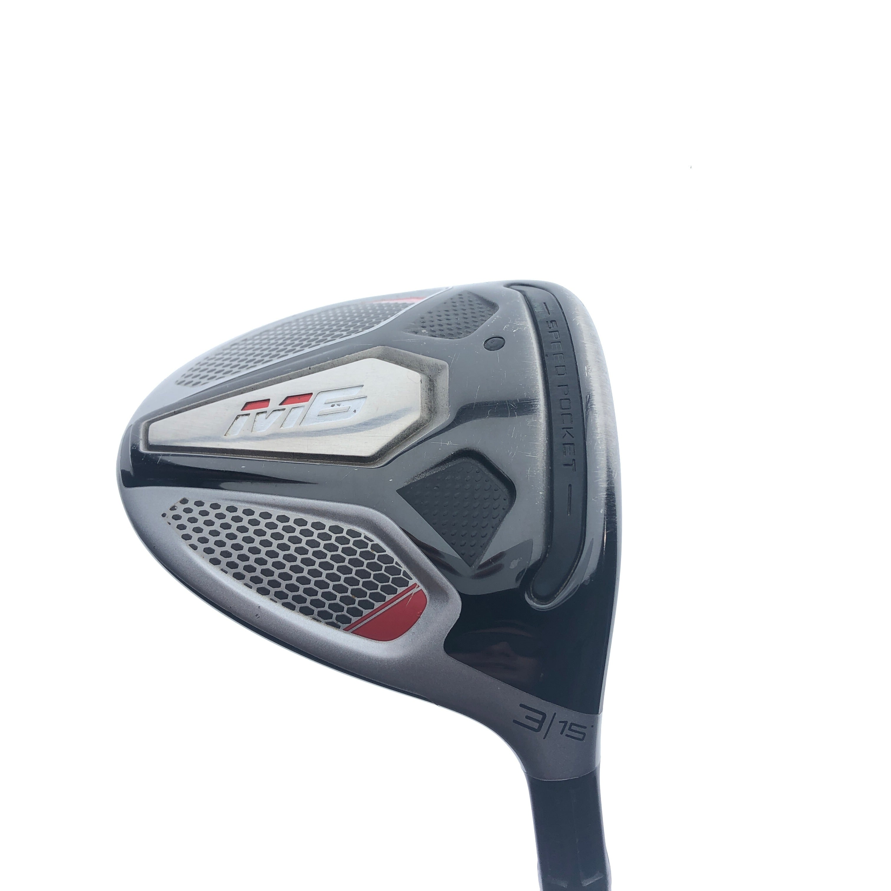 Used TaylorMade M6 3 Fairway Wood / 15.0 Degrees / Stiff Flex