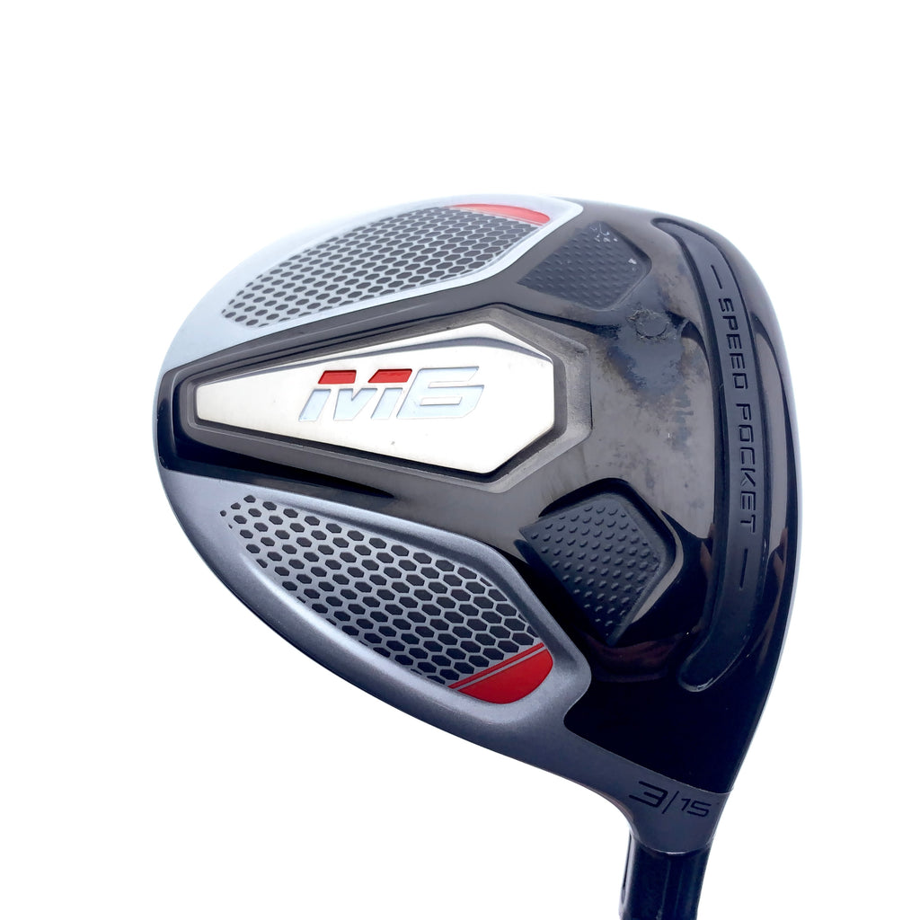 Used TaylorMade M6 3 Fairway Wood / 15.0 Degrees / TX Flex