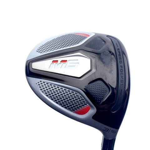 Used TaylorMade M6 3 Fairway Wood / 15.0 Degrees / TX Flex