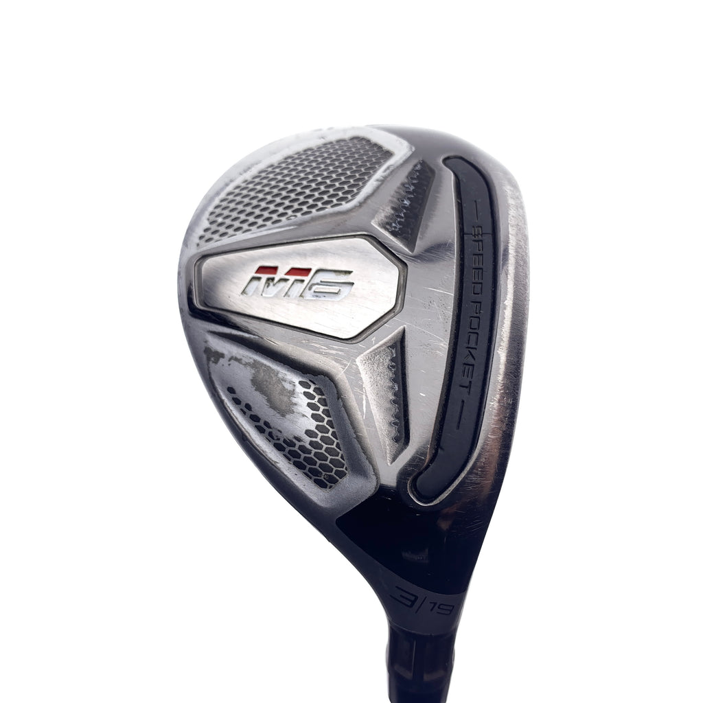 Used TaylorMade M6 3 Hybrid / 19.0 Degrees / Regular Flex