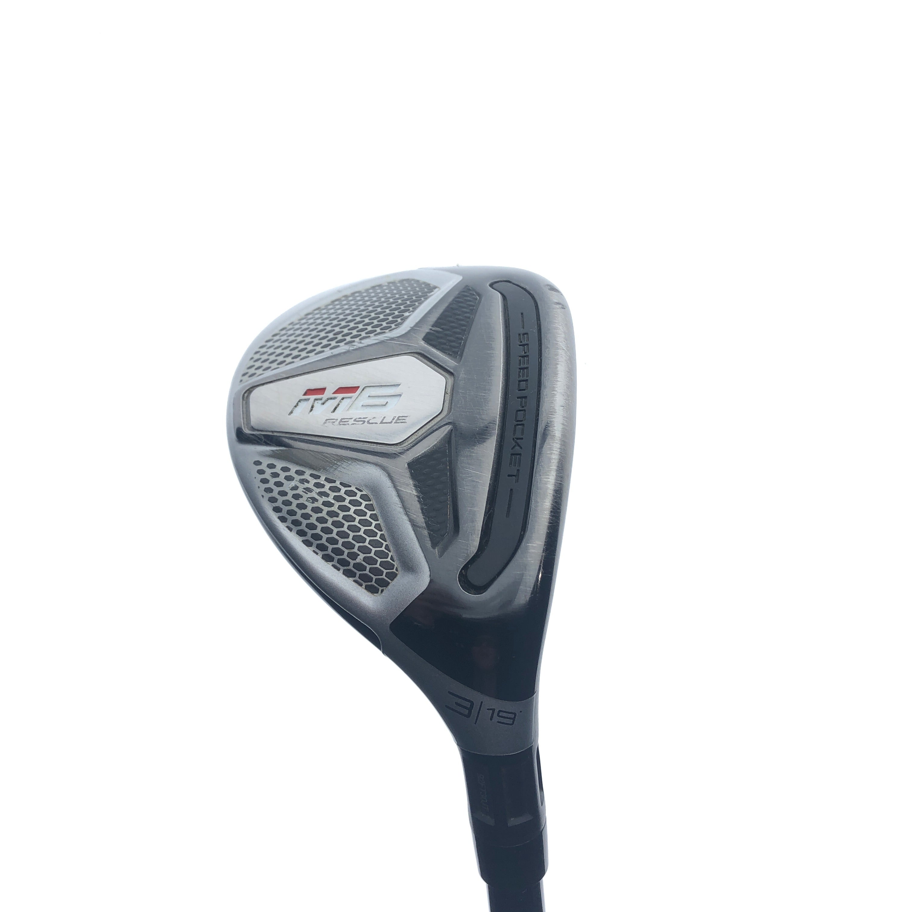 Used TaylorMade M6 3 Hybrid / 19.0 Degrees / Regular Flex
