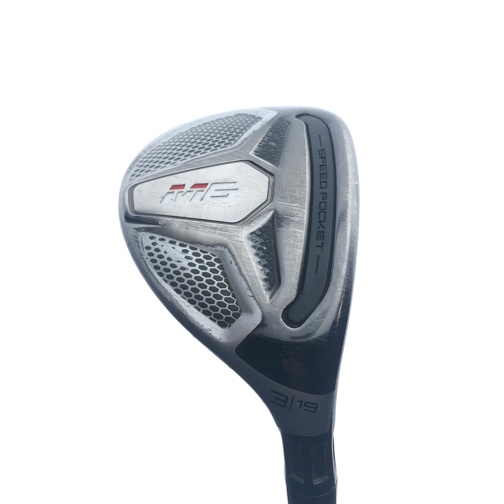 Used TaylorMade M6 3 Hybrid / 19.0 Degrees / Stiff Flex