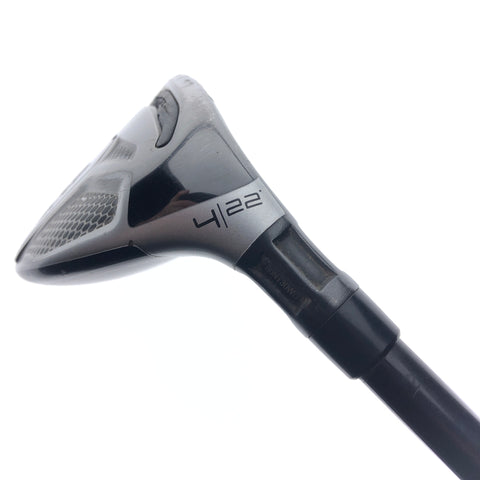 Used TaylorMade M6 4 Hybrid / 22 Degrees / Regular Flex