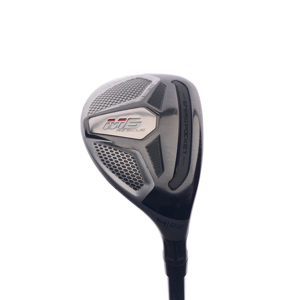 Used TaylorMade M6 4 Hybrid / 22 Degrees / Regular Flex