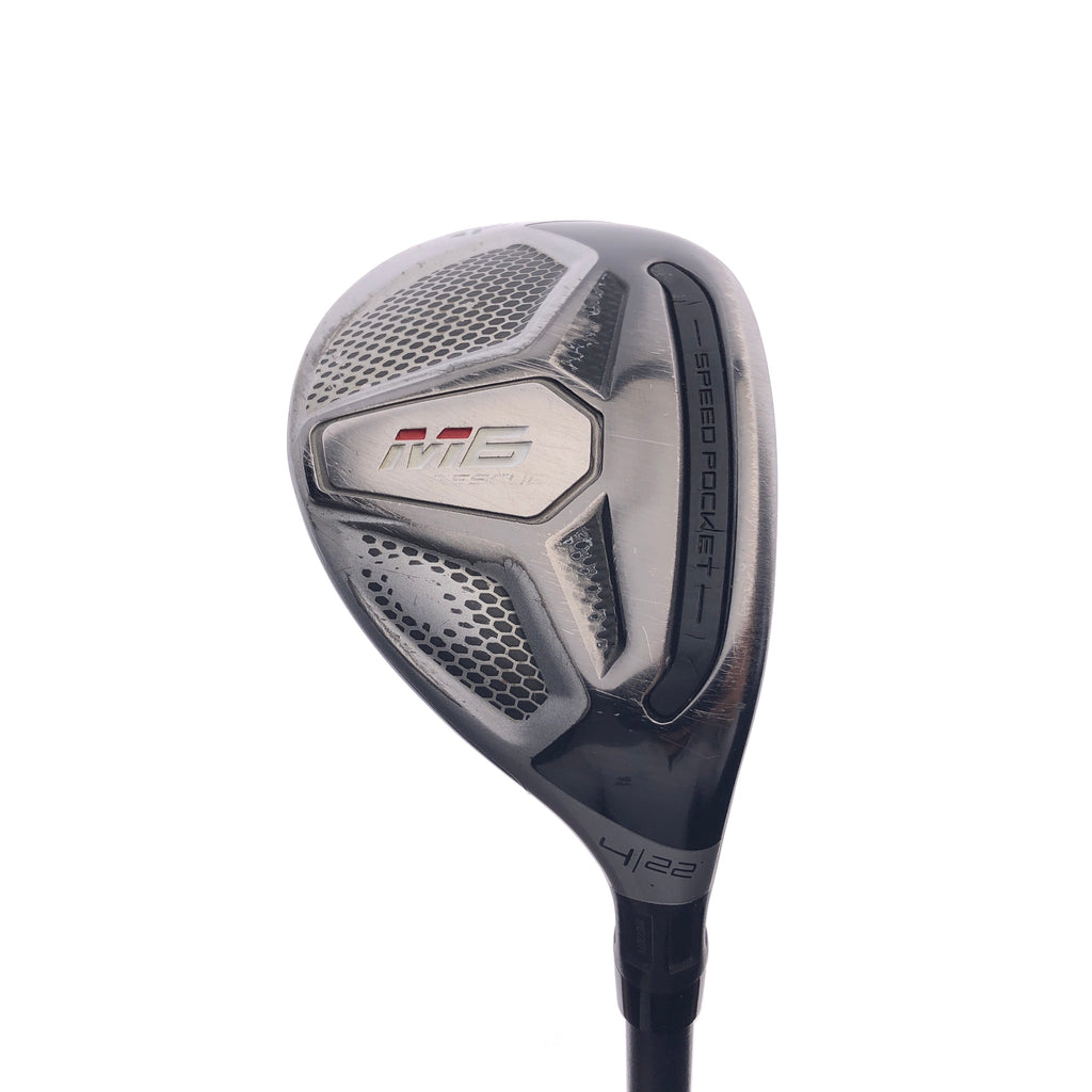 Used TaylorMade M6 4 Hybrid / 22 Degrees / Stiff Flex