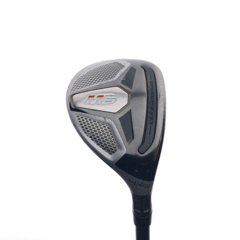 Used TaylorMade M6 4 Hybrid / 22 Degrees / Stiff Flex