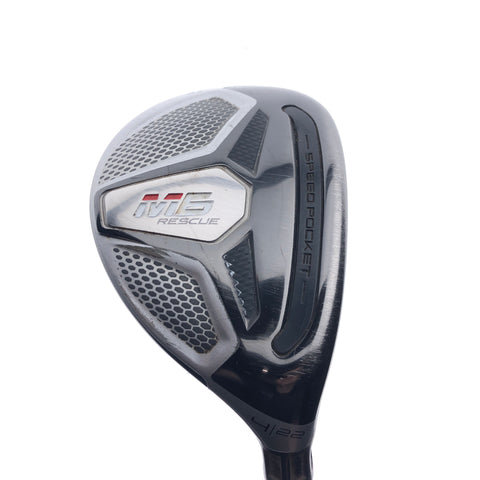 Used TaylorMade M6 4 Hybrid / 22.0 Degrees / A Flex