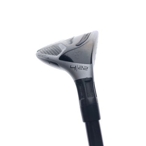 Used TaylorMade M6 4 Hybrid / 22.0 Degrees / Stiff Flex