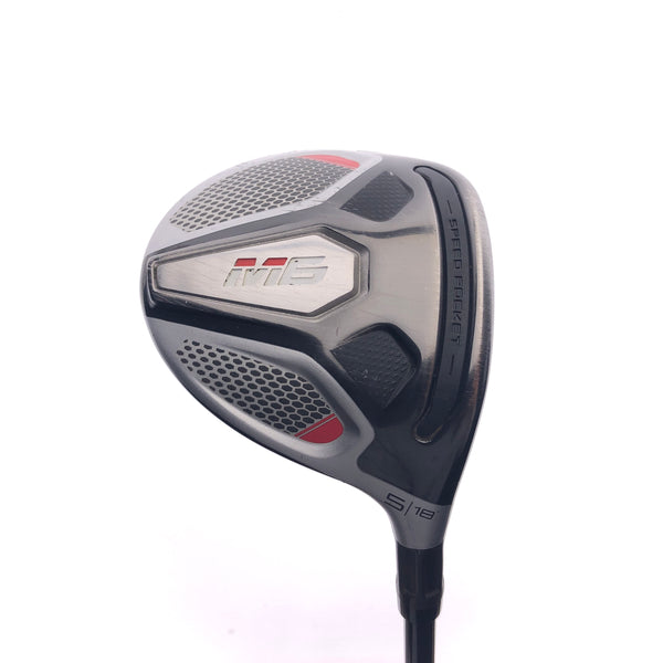 Used TaylorMade M6 5 Fairway Wood / 18 Degrees / Regular Flex