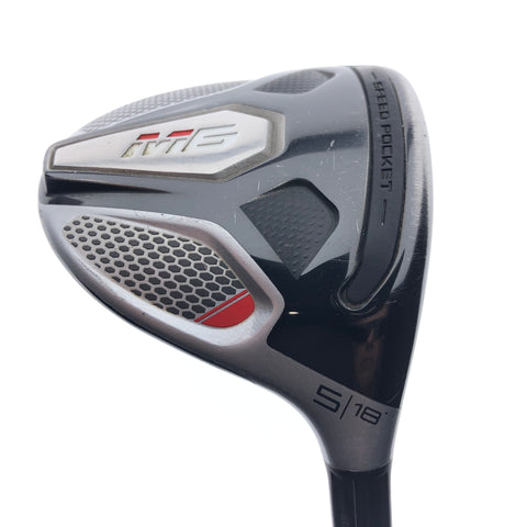 Used TaylorMade M6 5 Fairway Wood / 18 Degrees / Stiff flex