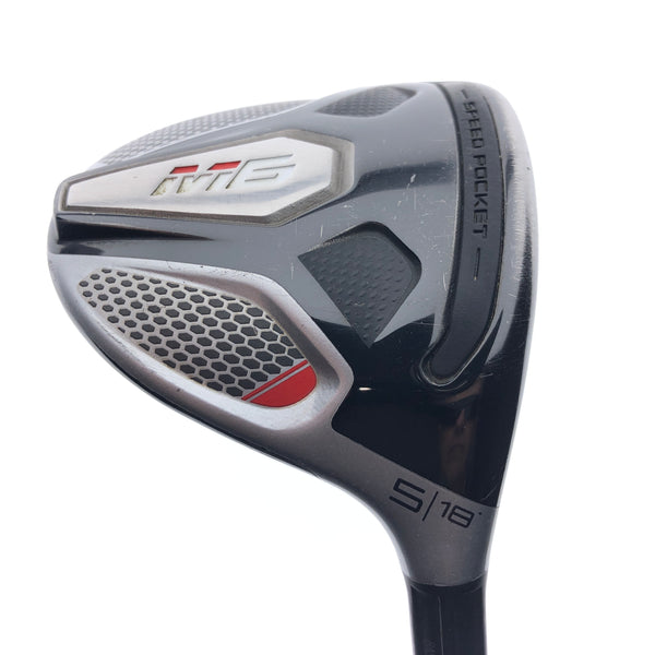 Used TaylorMade M6 5 Fairway Wood / 18 Degrees / Stiff flex