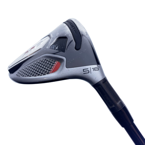 Used TaylorMade M6 5 Fairway Wood / 18.0 Degrees / Stiff Flex
