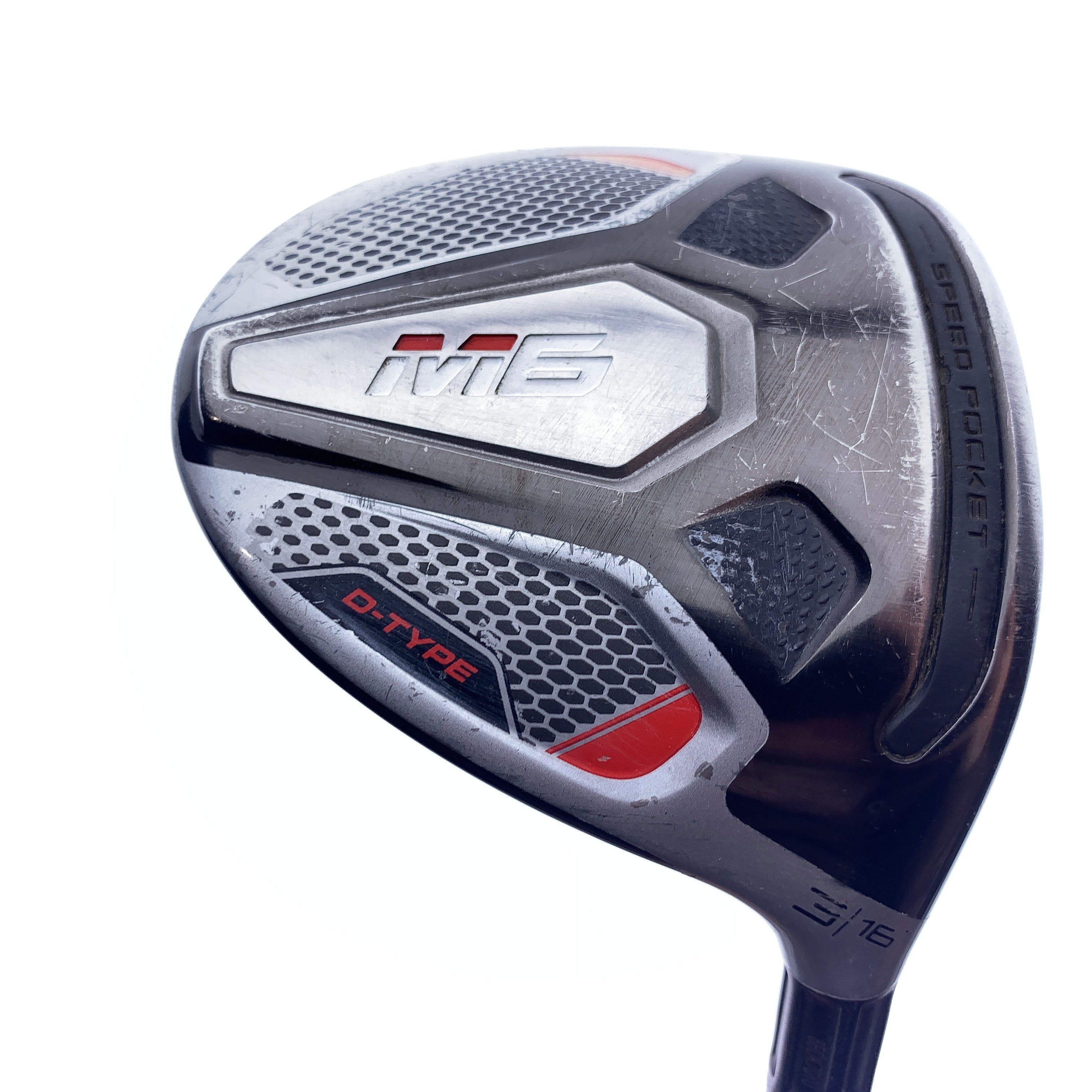 Used TaylorMade M6 D-Type 3 Fairway Wood / 15.0 Degrees / Regular Flex