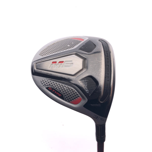 Used TaylorMade M6 D-Type 3 Fairway Wood / 16 Degrees / A Flex