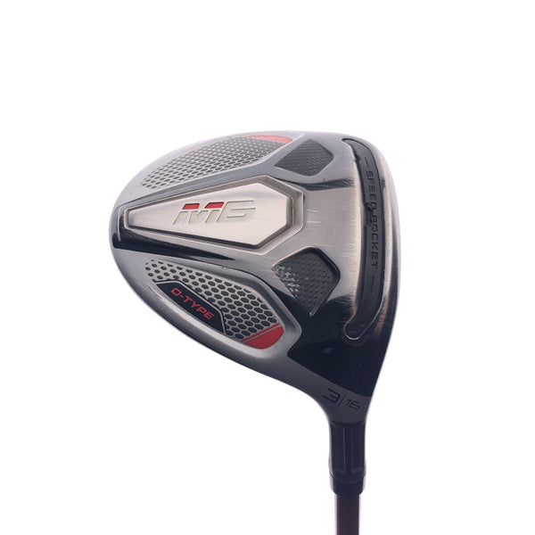 Used TaylorMade M6 D-Type 3 Fairway Wood / 16 Degrees / Regular Flex