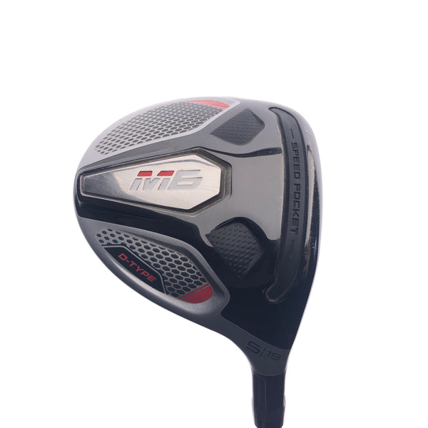 Used TaylorMade M6 D-Type 5 Fairway Wood / 19 Degrees / Regular Flex