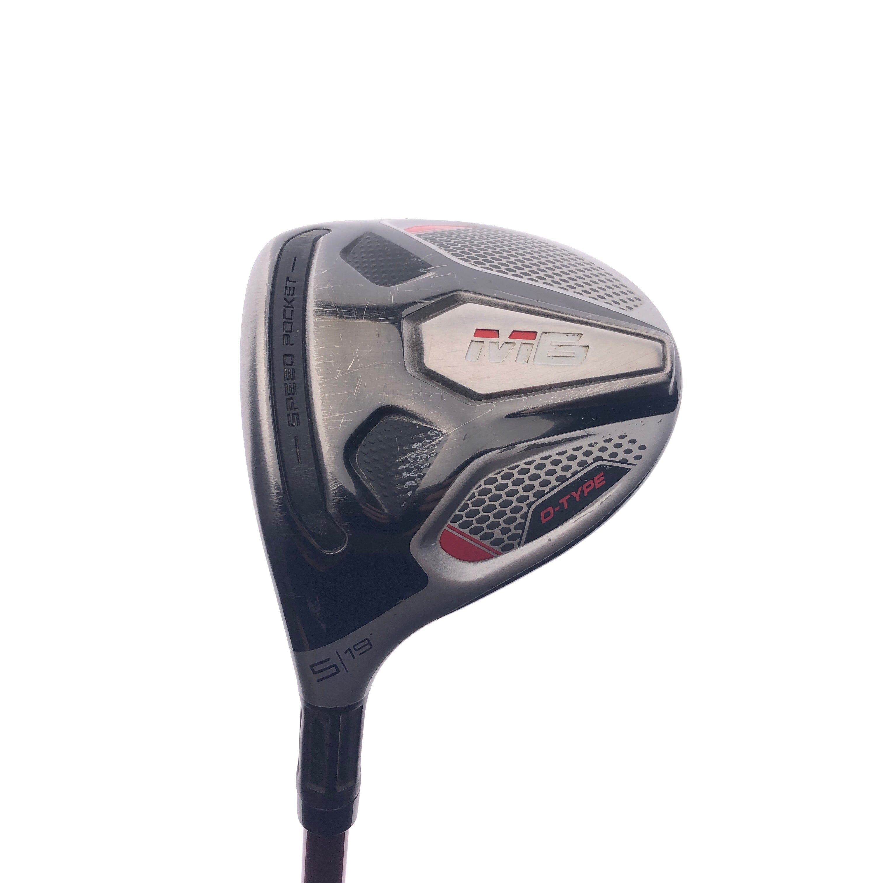 Used TaylorMade M6 D-Type 5 Wood / 19 Degrees / Regular Flex / Left-Handed