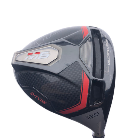 Used TaylorMade M6 D-Type Driver / 12.0 Degrees / Regular Flex
