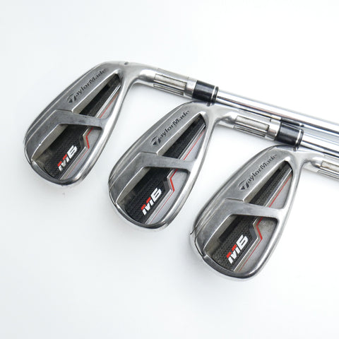 Used TaylorMade M6 Iron Set / 4 - PW / Regular Flex