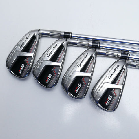 Used TaylorMade M6 Iron Set / 4 - PW / Stiff Flex