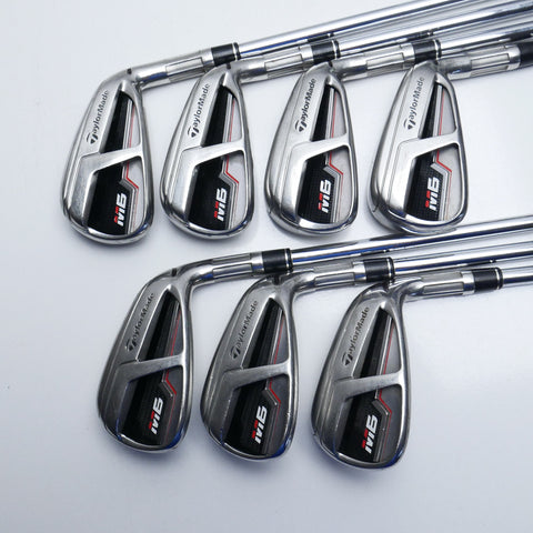 Used TaylorMade M6 Iron Set / 4 - PW / Stiff Flex