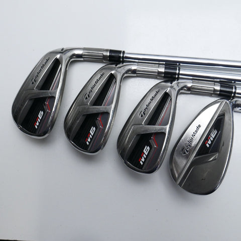 Used TaylorMade M6 Iron Set / 4 - SW / Stiff Flex