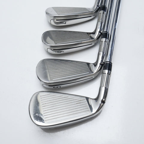 Used TaylorMade M6 Iron Set / 4 - SW / Stiff Flex