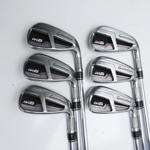 Used TaylorMade M6 Iron Set / 5 - PW / Regular Flex