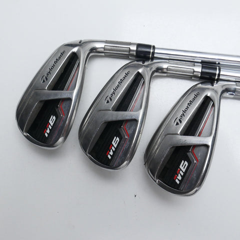 Used TaylorMade M6 Iron Set / 5 - PW / Regular Flex