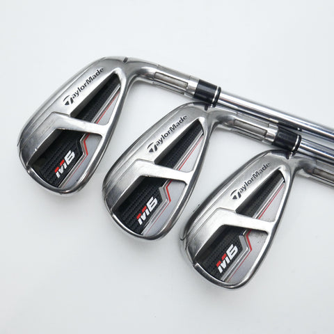 Used TaylorMade M6 Iron Set / 5 - PW / Regular Flex