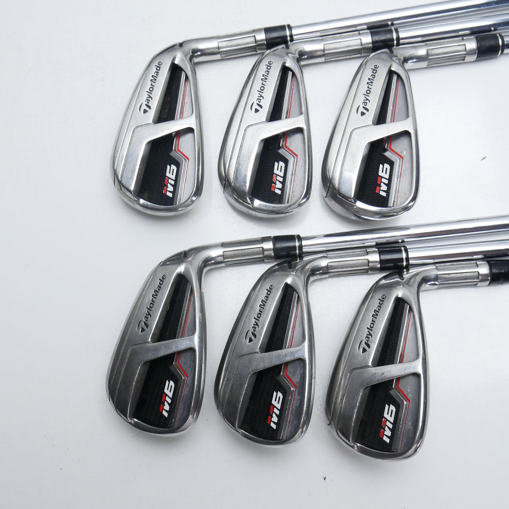 Used TaylorMade M6 Iron Set / 5 - PW / Regular Flex