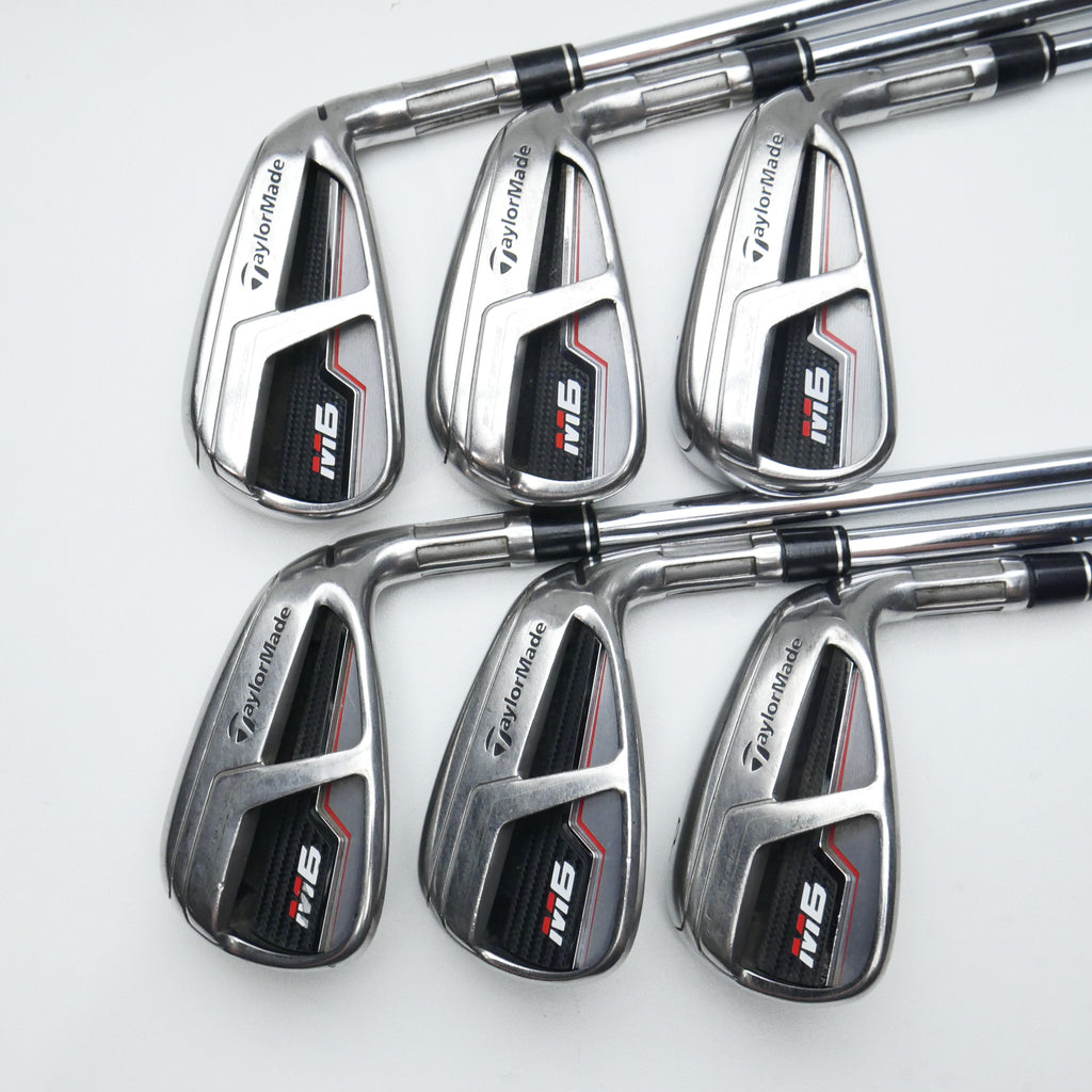 Used TaylorMade M6 Iron Set / 5 - PW / Regular Flex
