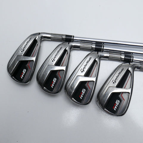 Used TaylorMade M6 Iron Set / 5 - SW / Regular Flex