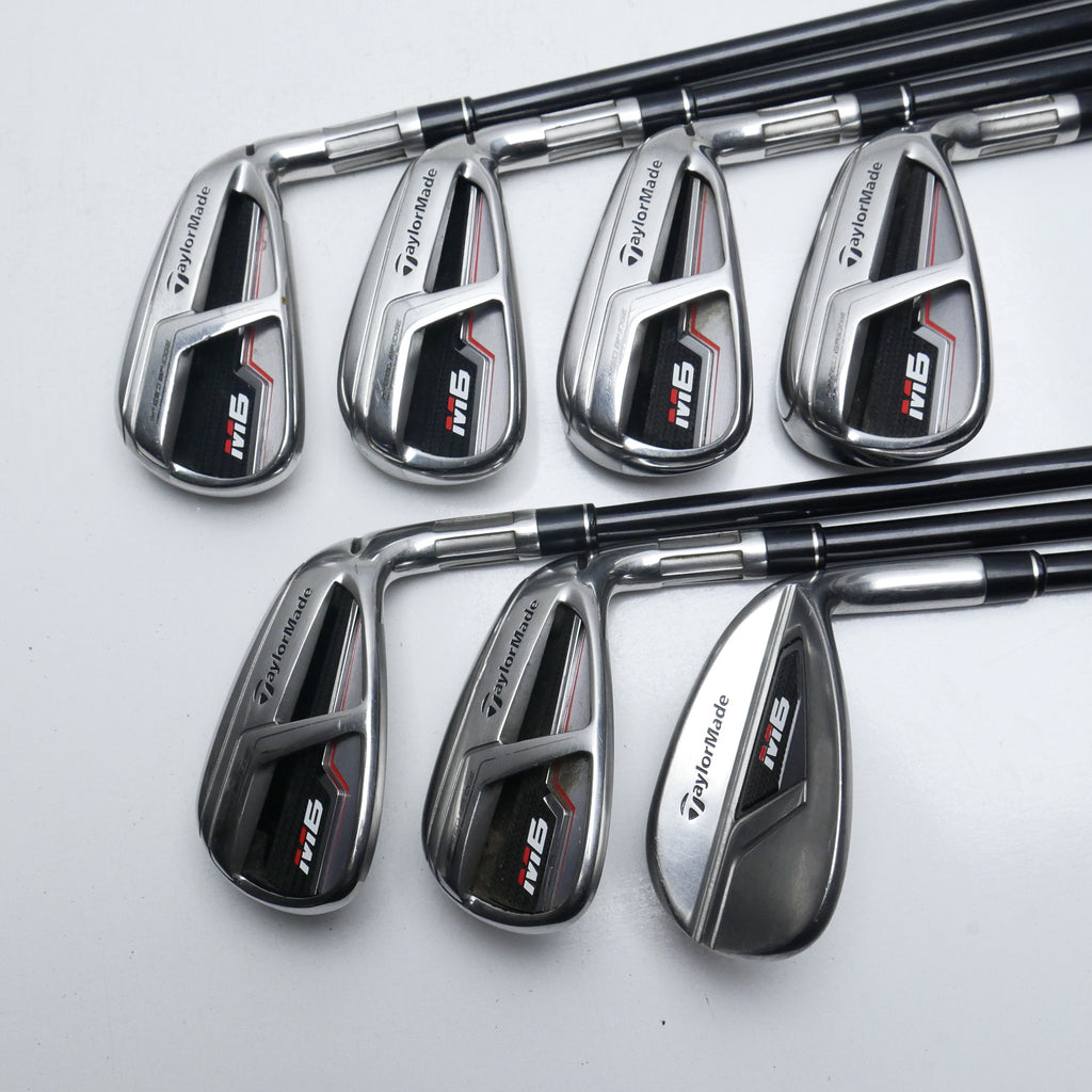Used TaylorMade M6 Iron Set / 5 - SW / Regular Flex