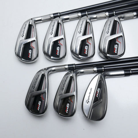 Used TaylorMade M6 Iron Set / 5 - SW / Regular Flex