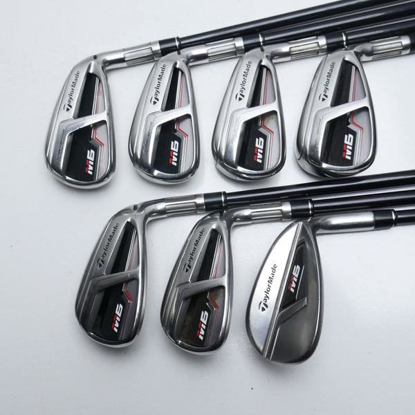 Used TaylorMade M6 Iron Set / 5 - SW / Regular Flex