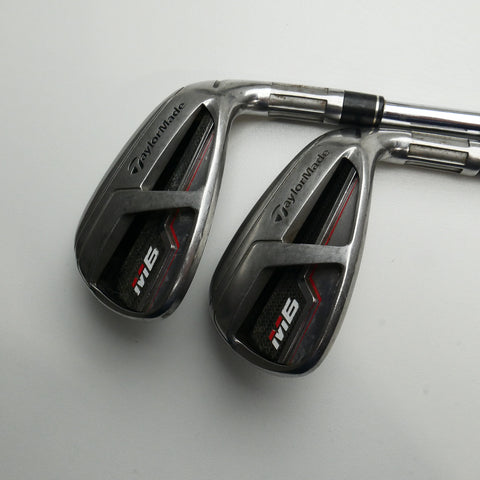 Used TaylorMade M6 Iron Set / 6 - PW / Stiff Flex