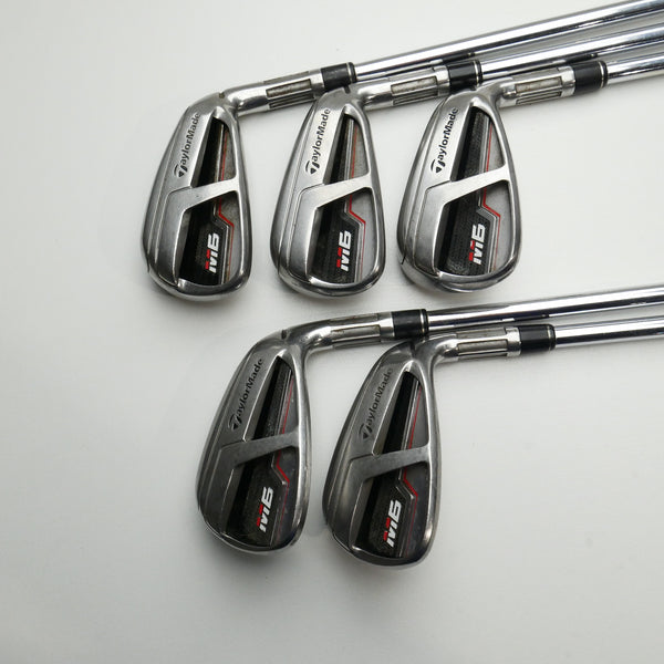 Used TaylorMade M6 Iron Set / 6 - PW / Stiff Flex