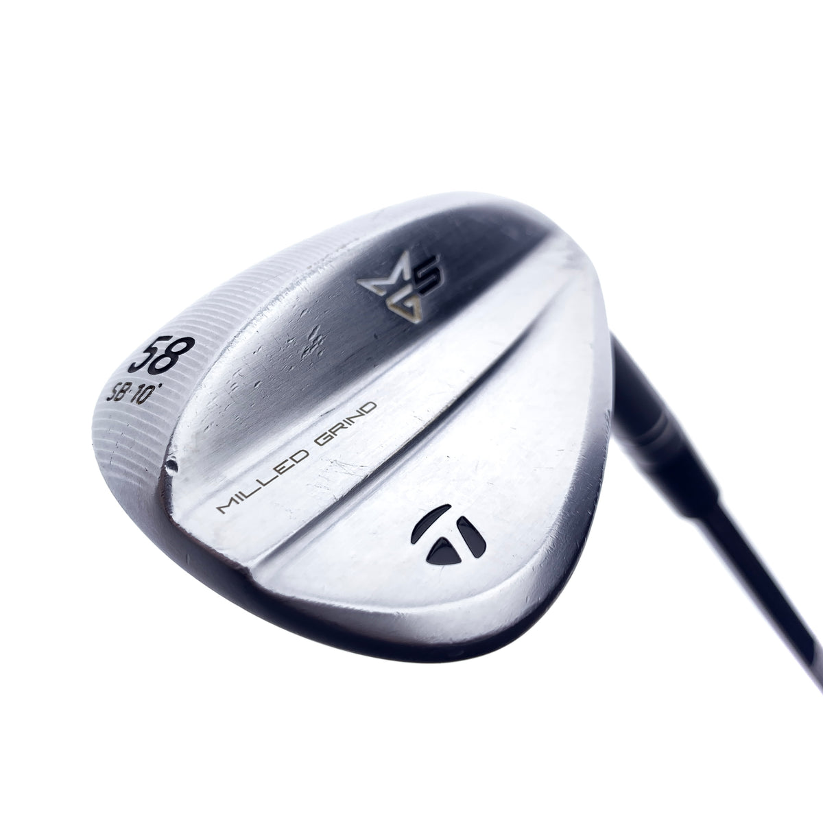 Used TaylorMade MG5 Chrome Lob Wedge / 58.0 Degrees / Wedge Flex