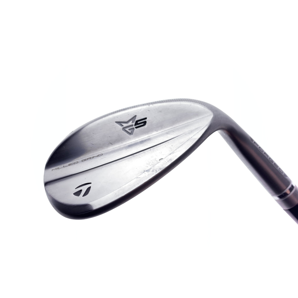 Used TaylorMade MG5 Chrome Lob Wedge / 58.0 Degrees / Wedge Flex