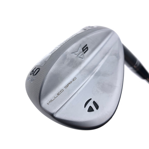 Used TaylorMade MG5 Chrome Lob Wedge / 60.0 Degrees / Wedge Flex