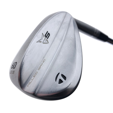 Used TaylorMade MG5 Chrome Lob Wedge / 60.0 Degrees / Wedge Flex