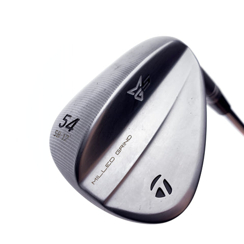 Used TaylorMade MG5 Chrome Sand Wedge / 54.0 Degrees / Wedge Flex