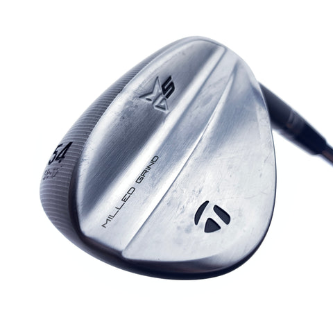 Used TaylorMade MG5 Chrome Sand Wedge / 54.0 Degrees / Wedge Flex