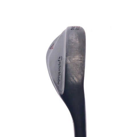 Used TaylorMade Milled Grind 2 Black Approach Wedge / 52.0 Degrees / Stiff Flex