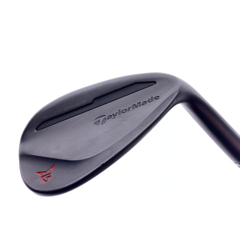 Used TaylorMade Milled Grind 2 Black Gap Wedge / 52.0 Degrees / Stiff Flex