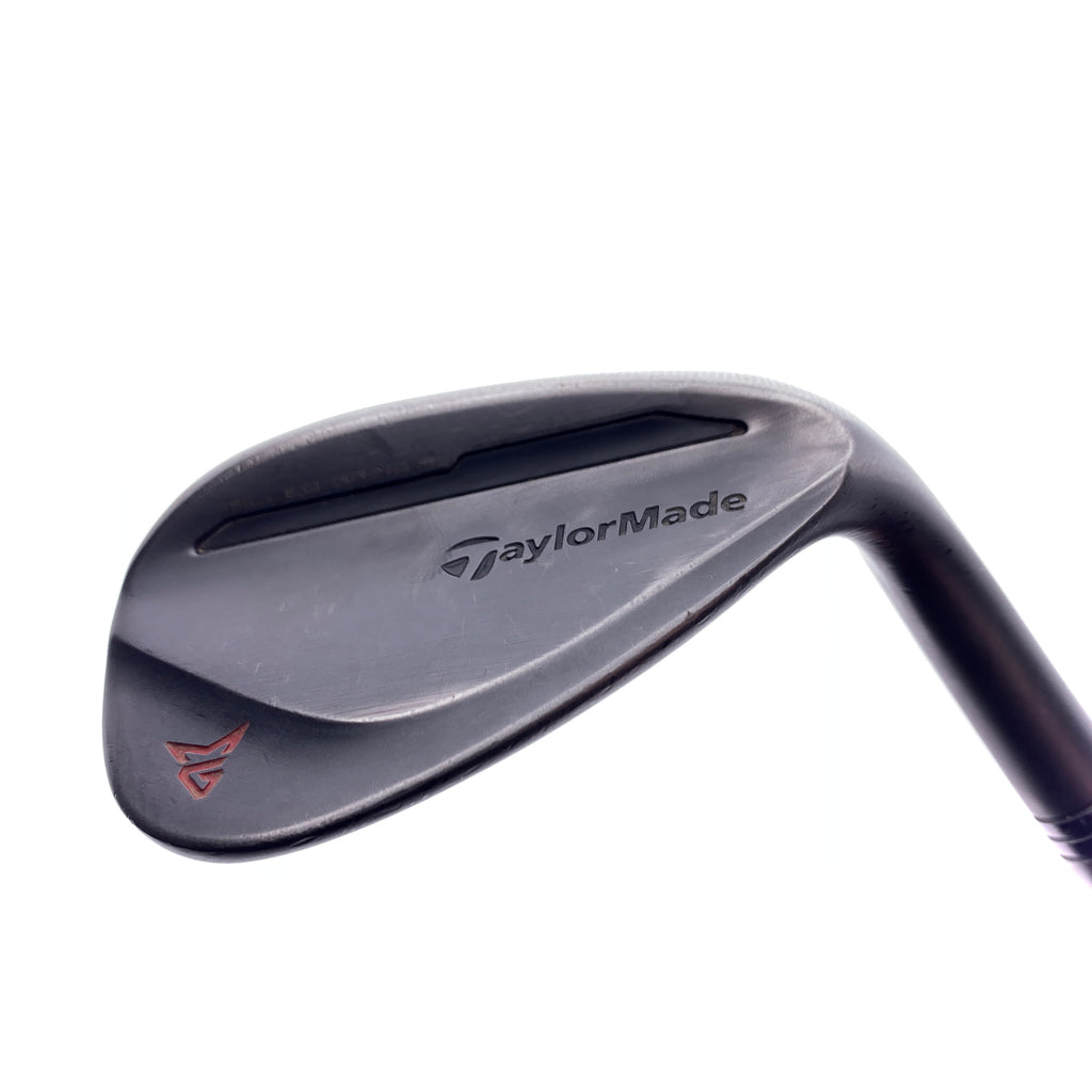 Used TaylorMade Milled Grind 2 Black Gap Wedge / 52.0 Degrees / Stiff Flex