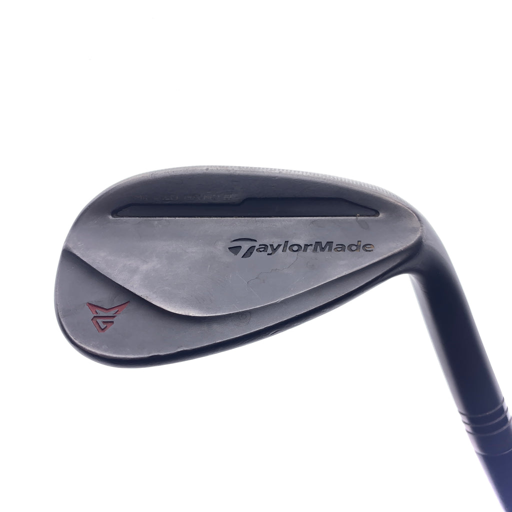 Used TaylorMade Milled Grind 2 Black Gap Wedge / 52.0 Degrees / Stiff Flex