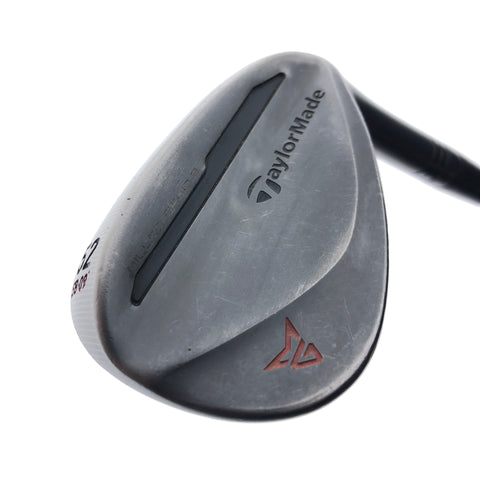 Used TaylorMade Milled Grind 2 Black Gap Wedge / 52.0 Degrees / X-Stiff Flex