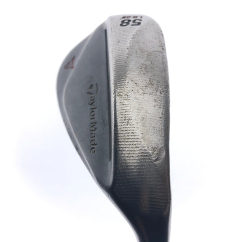 Used TaylorMade Milled Grind 2 Black Lob Wedge / 58 Degrees / Regular Flex